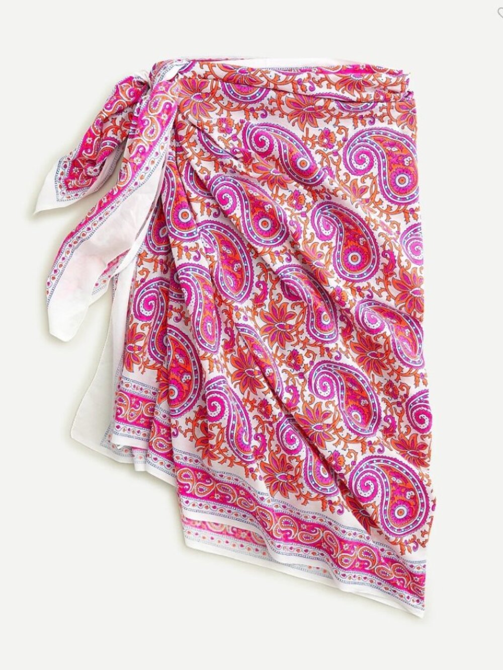 SZ Blockprints™ for J.Crew sarong-scarf. NEW. no tags in J.Crew Gift Bag.